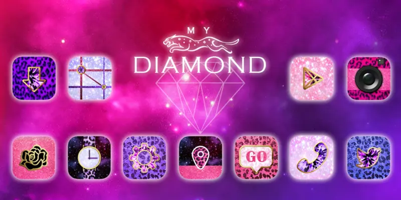 My Diamond GOLauncher EX Theme android App screenshot 4